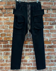 RICK OWENS DRKSDHW RIG CREATCH CARGO ‘BLACK’