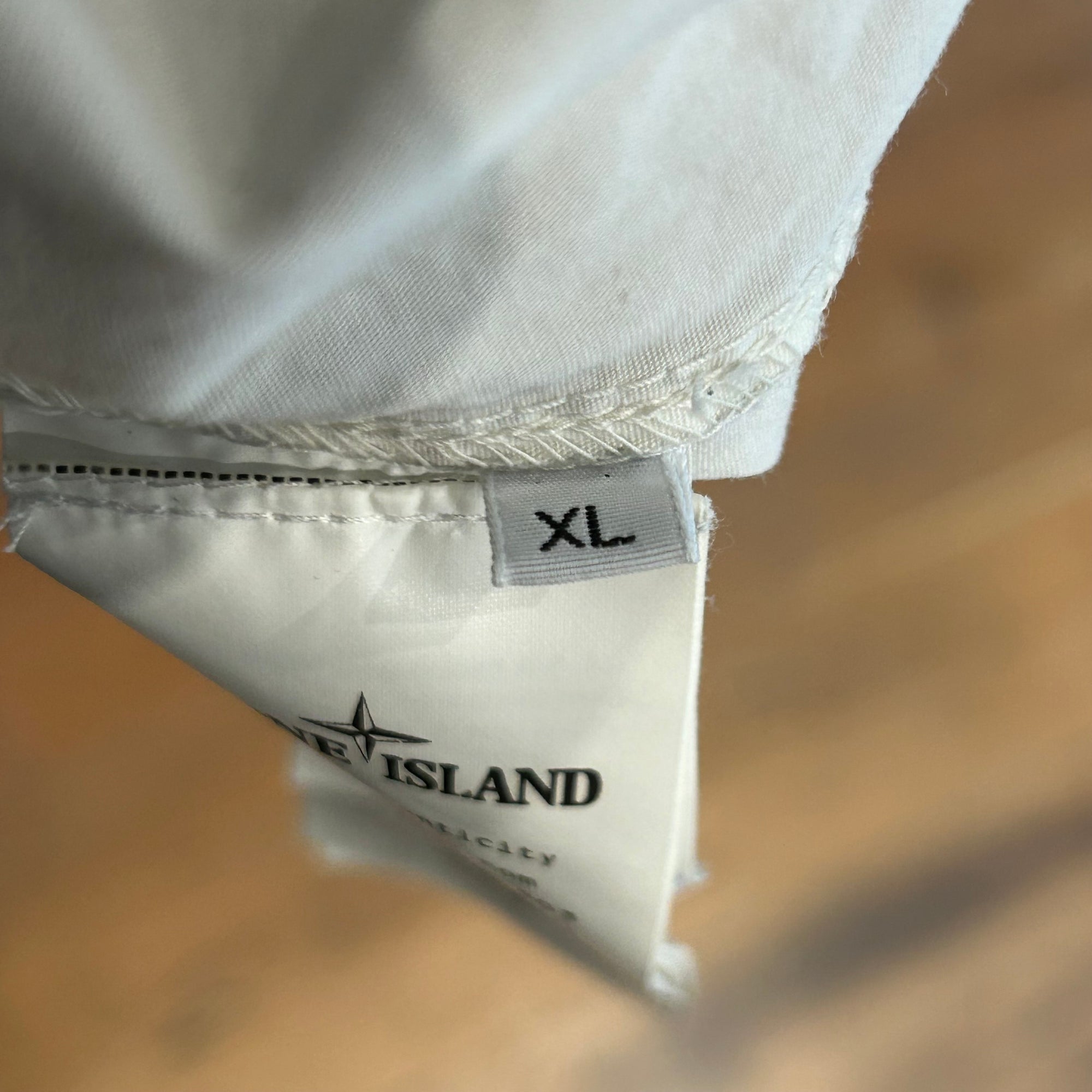 STONE ISLAND CARGO ZIP JACKET ‘WHITE’