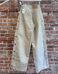 MARTINE ROSE SPORT CHINO TROUSERS ‘SAND’