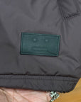 ACNE STUDIOS FACE LOGO PADDED JACKET ‘BURGUNDY’
