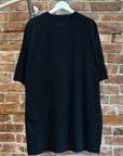 VETEMENTS AW21 THINK GLOBALLY RAINBOW TEE ‘BLACK’