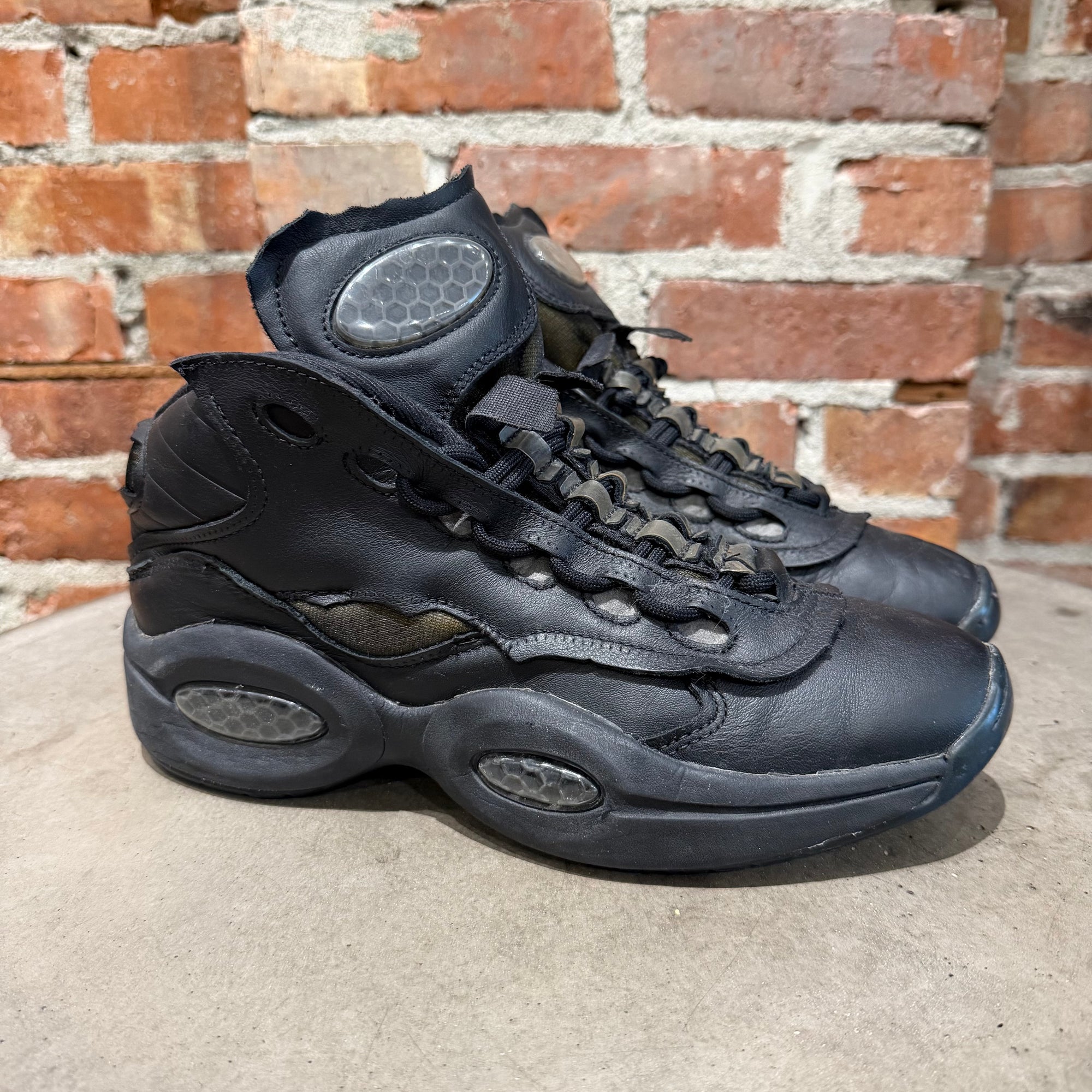MAISON MARGIELA X REEBOK QUESTION SNEAKERS ‘BLACK’