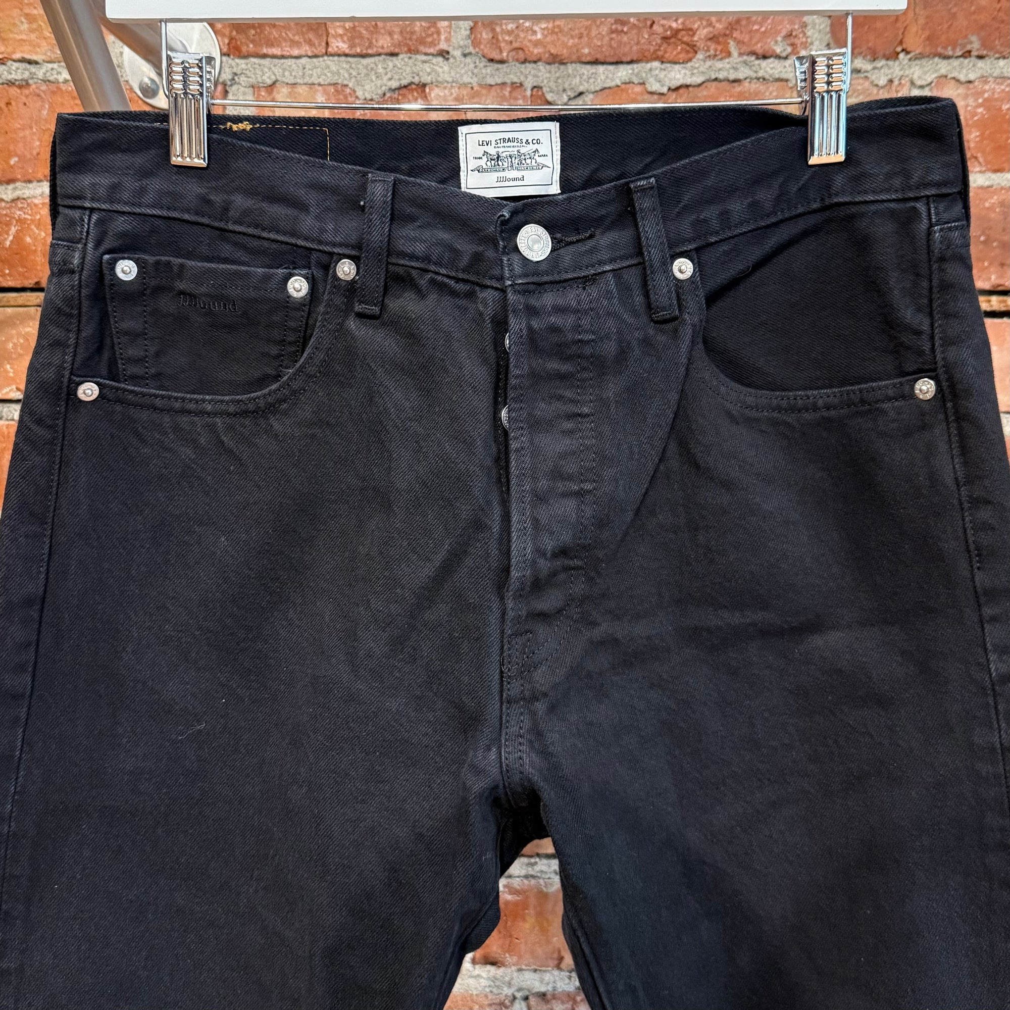 LEVIS X JJJOUND '93 FIT ORIGINAL 501 DENIM ‘BLACK’