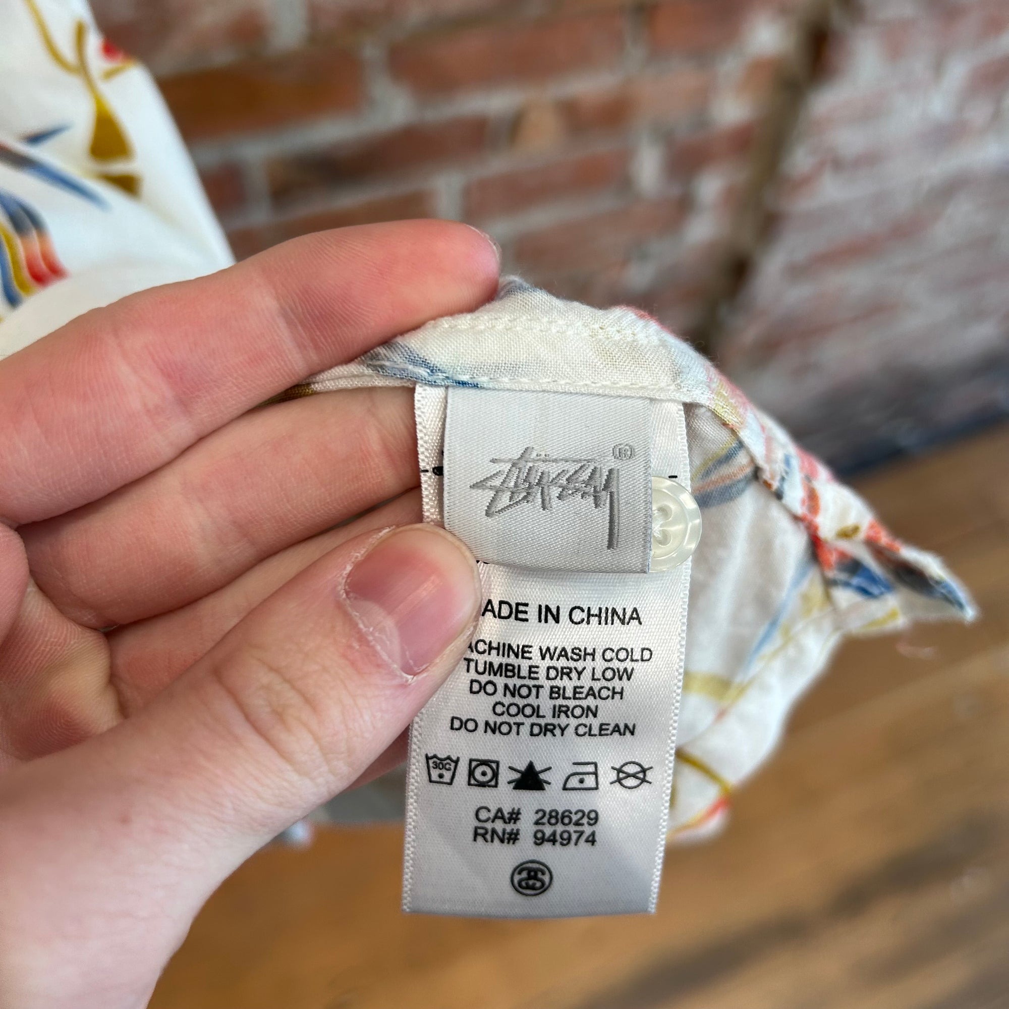 STUSSY ISLAND GETAWAY CAMP COLLAR SHIRT ‘MULTI’