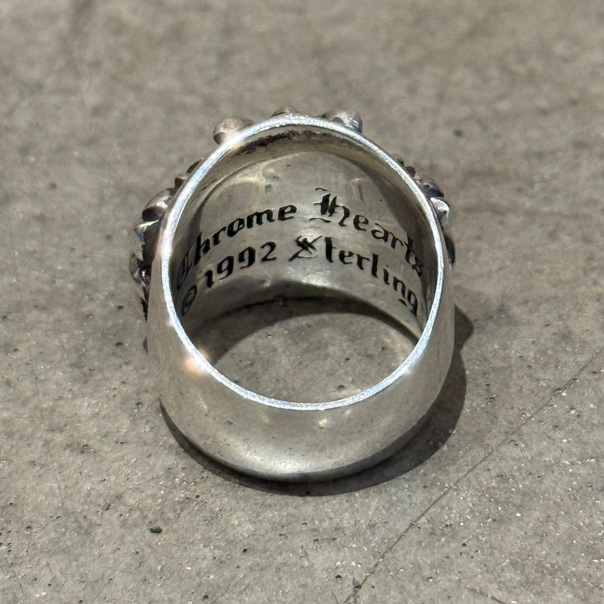 CHROME HEARTS KEEPER RING ‘SILVER’
