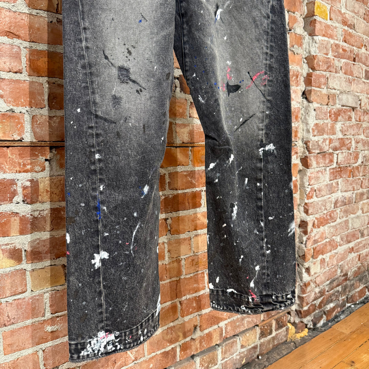 GALLERY DEPT. ZIP PAINTER DENIM ‘BLACK’