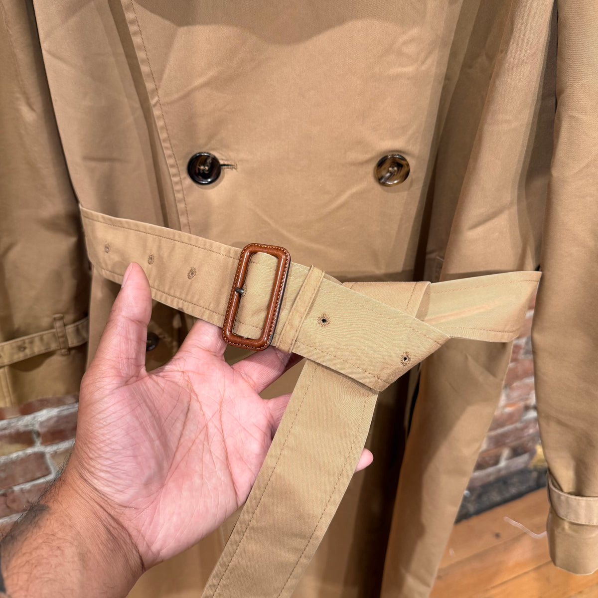 GUCCI SS19 RUNWAY CHATEAU MARMONT TRENCH COAT ‘BEIGE’