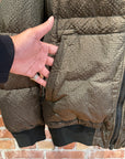 STONE ISLAND FW20 POLY-COLOUR NYON METAL FRAME DOWN JACKET ‘OLIVE’