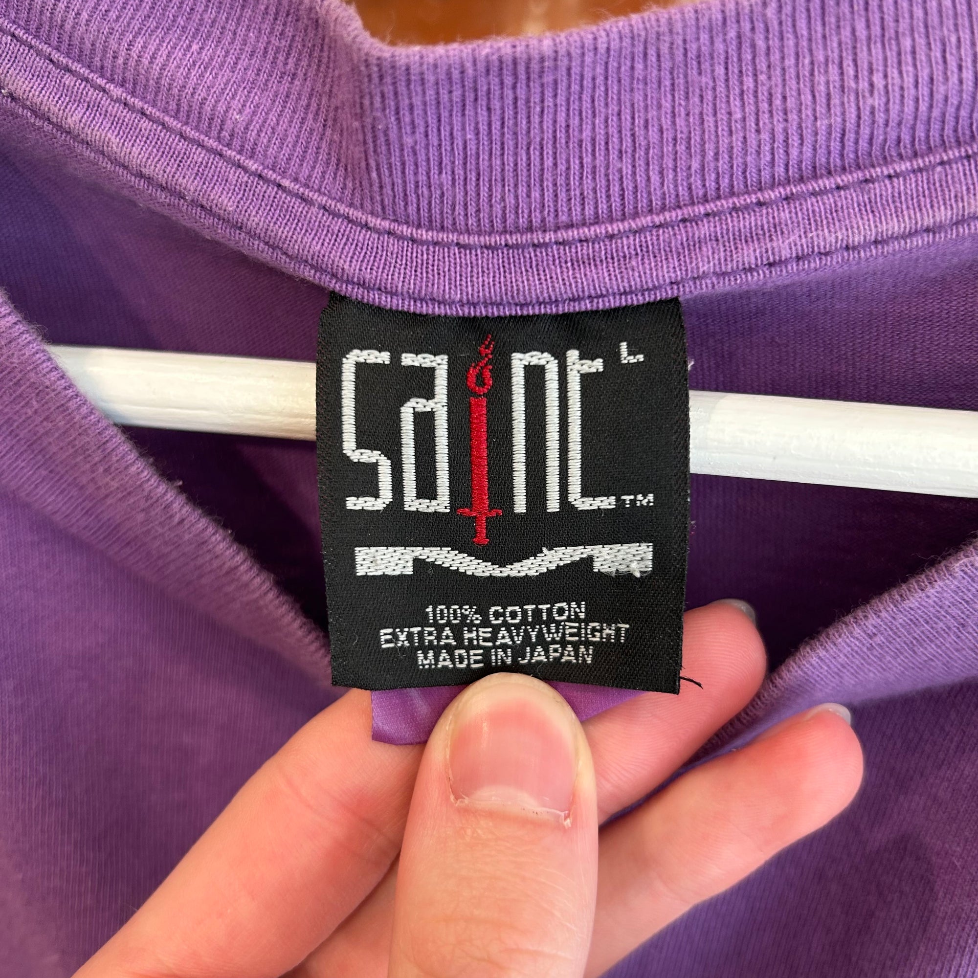 SAINT MICHAEL BUG ANIMAL TEE ‘PURPLE’