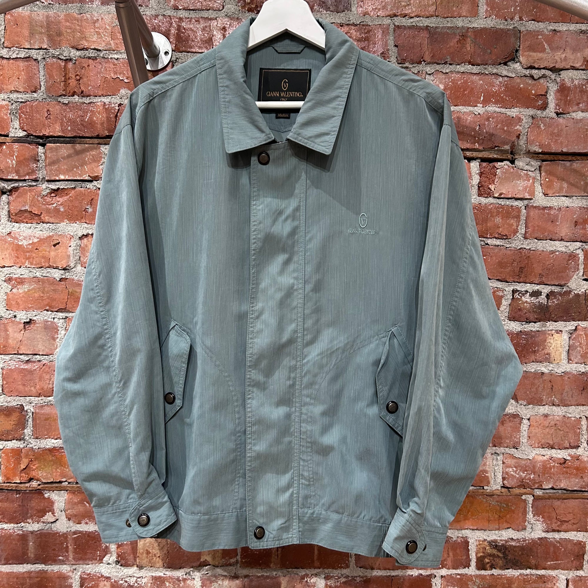 VALENTINO 1980s HARRINGTON JACKET ‘SLATE BLUE’