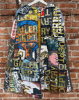 GALLERY DEPT. DR OCT 1 OF 1 PATCHWORK CAPE ‘MULTI’