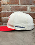 CHROME HEARTS LOVE YOU FITTED HAT ‘WHITE/RED’