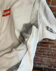 SUPREME X MARGIELA MM6 SS24 BOX LOGO TEE ‘WHITE/RED’