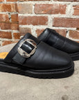 TOGA VIRILIS PUFFER BUCKLE LOAFER ‘BLACK’
