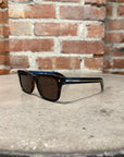 PRADA SPR A17 RECTANGULAR SUNGLASSES ‘DARK TORTOISE’