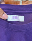 ERL VENICE FLOWER TEE ‘PURPLE’
