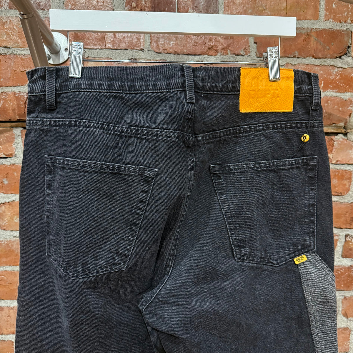 GALLERY DEPT. TWISTED WIDE LEG DENIM ‘BLACK’