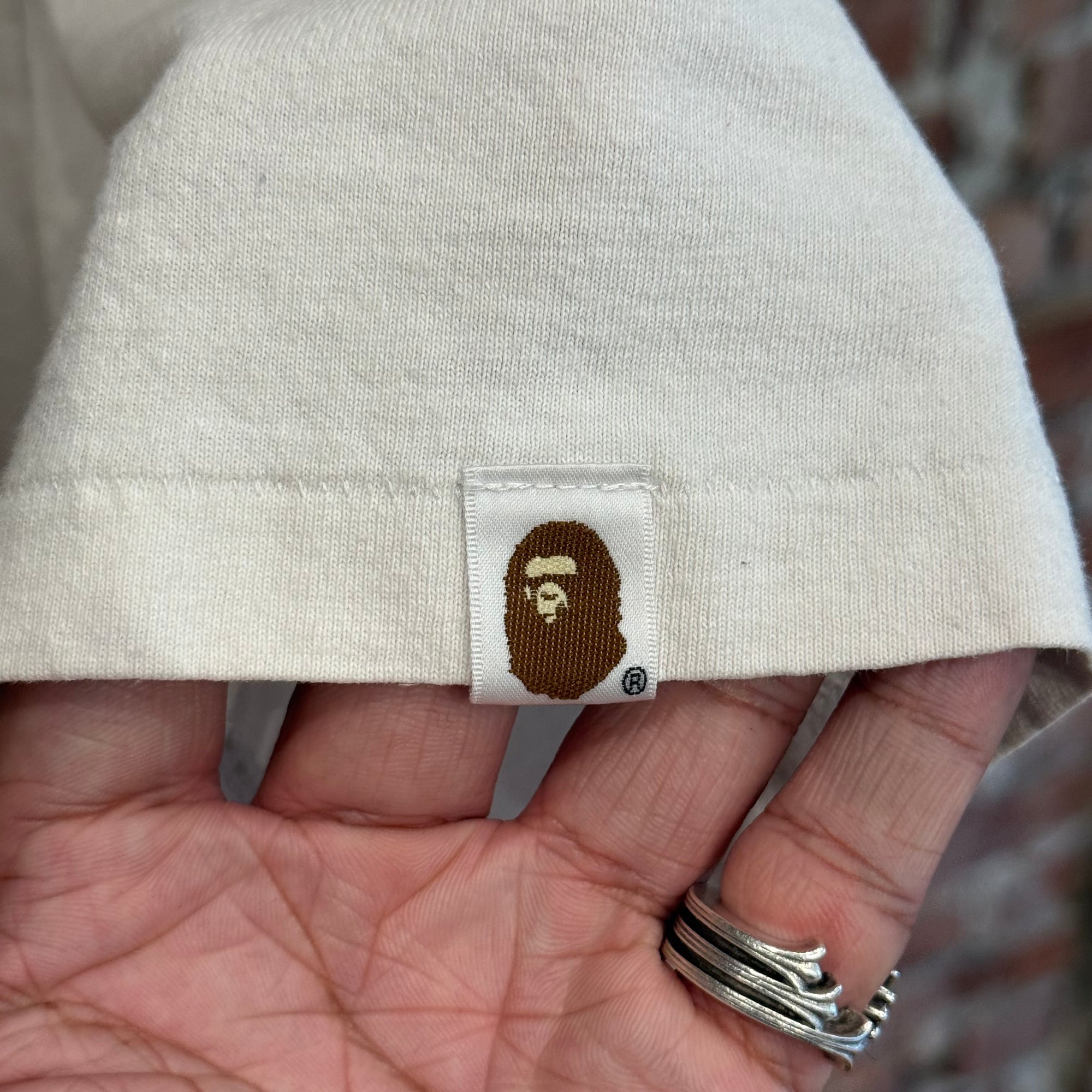 BAPE BABY MILO X TRAVIS SCOTT TEE ‘WHITE’