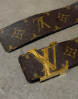 LOUIS VUITTON MONOGRAM BELT ‘BROWN’