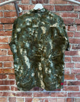 CLOT HK STENCIL CAMO BUTTON UP ‘GREEN’