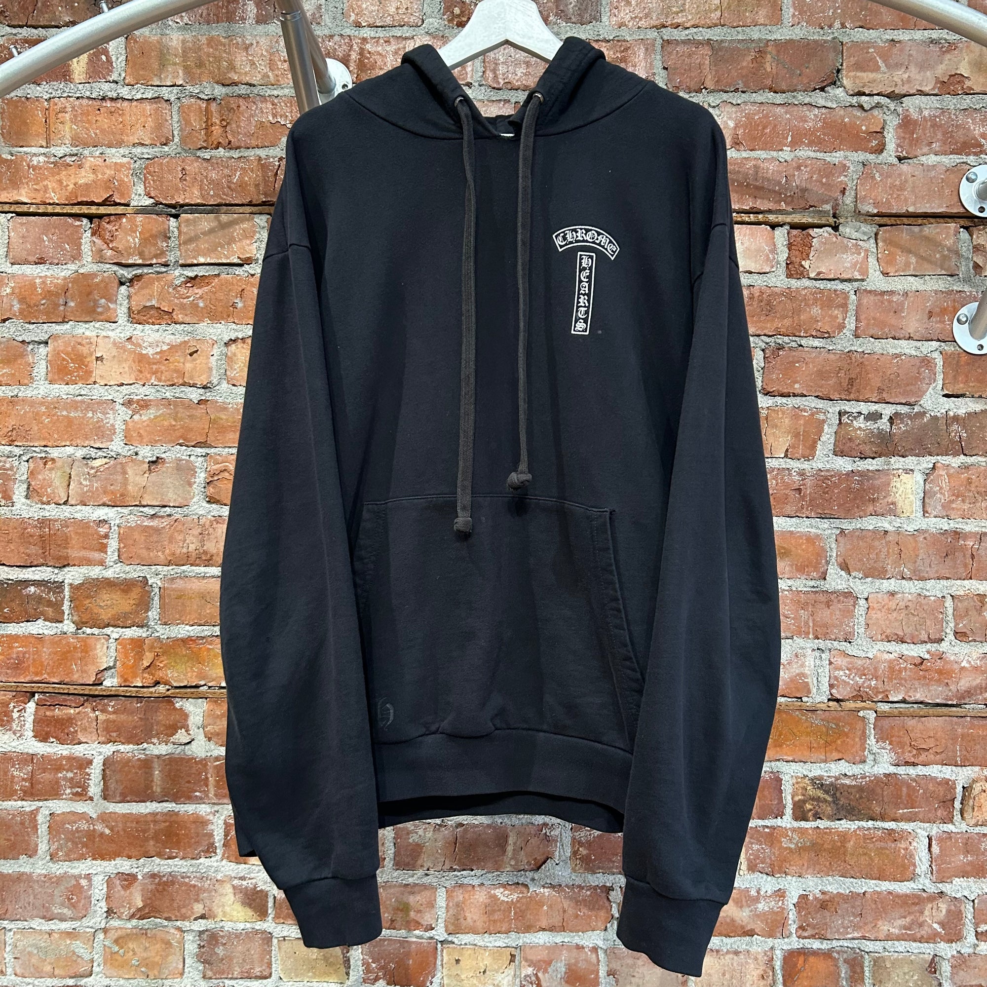 CHROME HEARTS T-BAR PULLOVER HOODIE ‘BLACK’