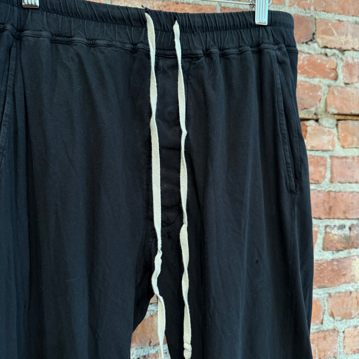 RICK OWENS SS23 EDFU BERLIN SWEATPANTS ‘BLACK’