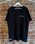 CHROME HEARTS BANNER PRINT TEE ‘BLACK’