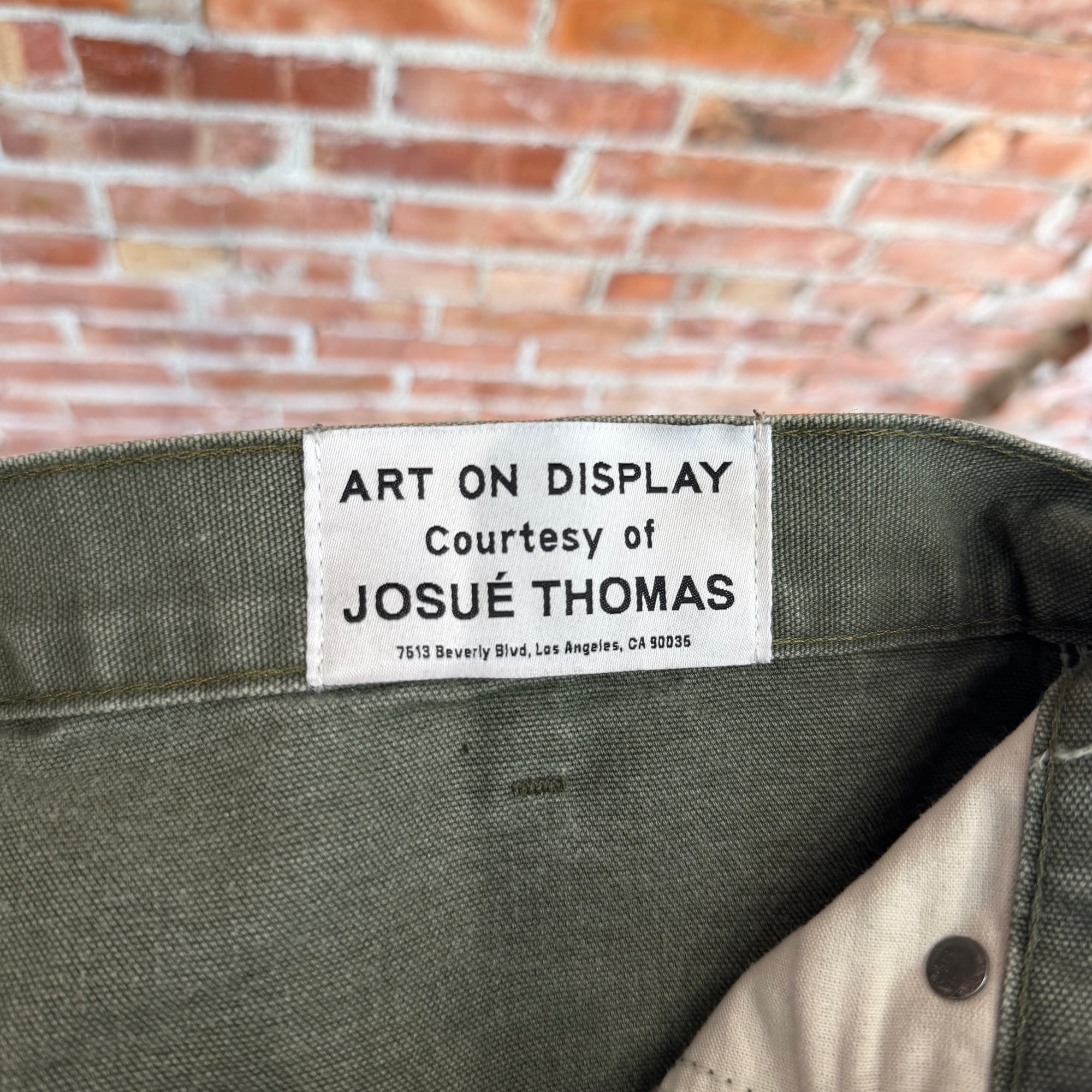 GALLERY DEPT. LA FLARE CARPENTER PANTS ‘OLIVE’