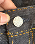 EVISU LOT 2000 DIACOCK PRINT DENIM 'INDIGO/BLACK'