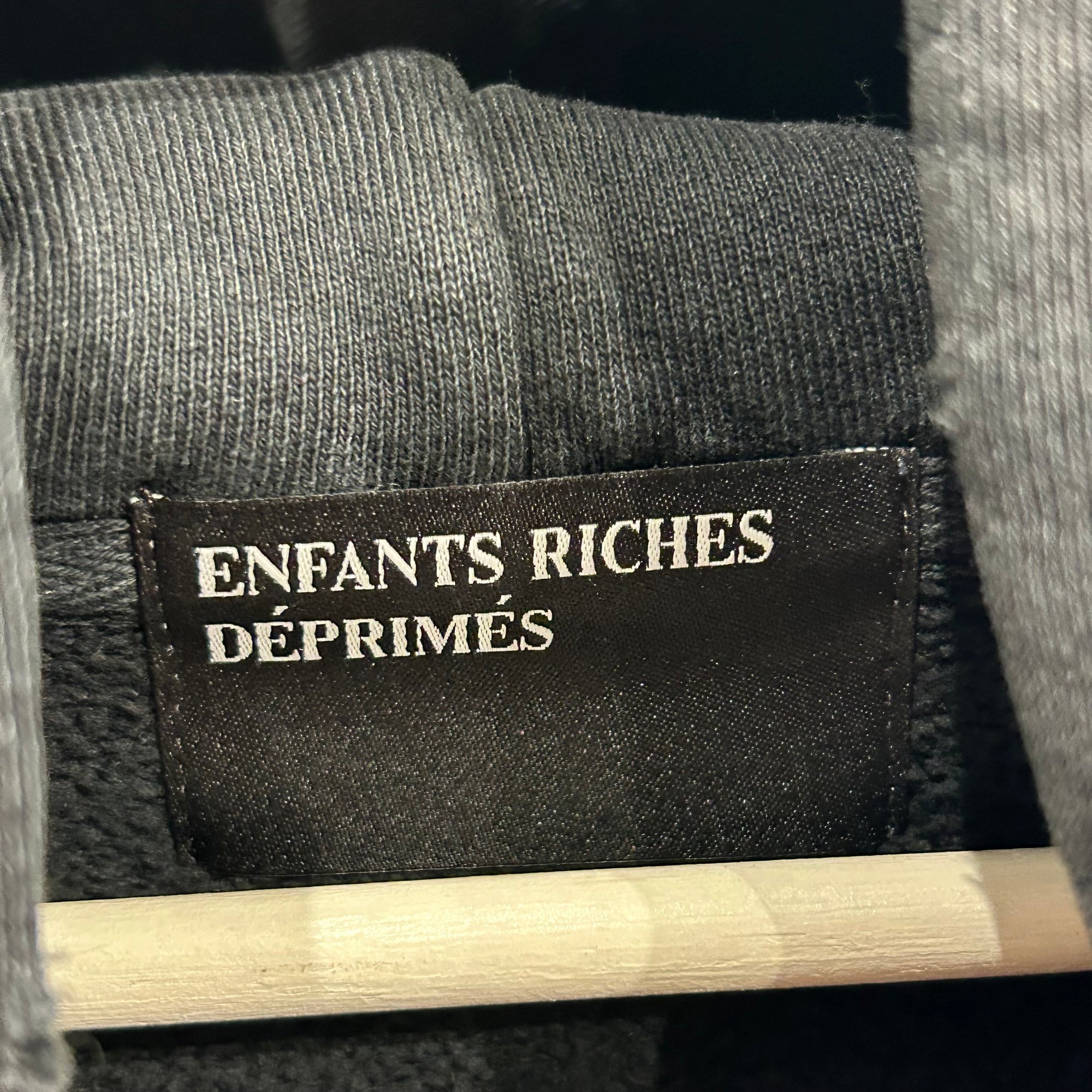 ENFANTS RICHES DÉPRIMÉS AW25 IL POSSESSO HOODIE ‘VINTAGE BLACK’