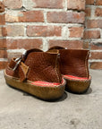 VISVIM 08AW SKYNYRD DOUBLE RING MOC FOLK LEATHER ‘BROWN’