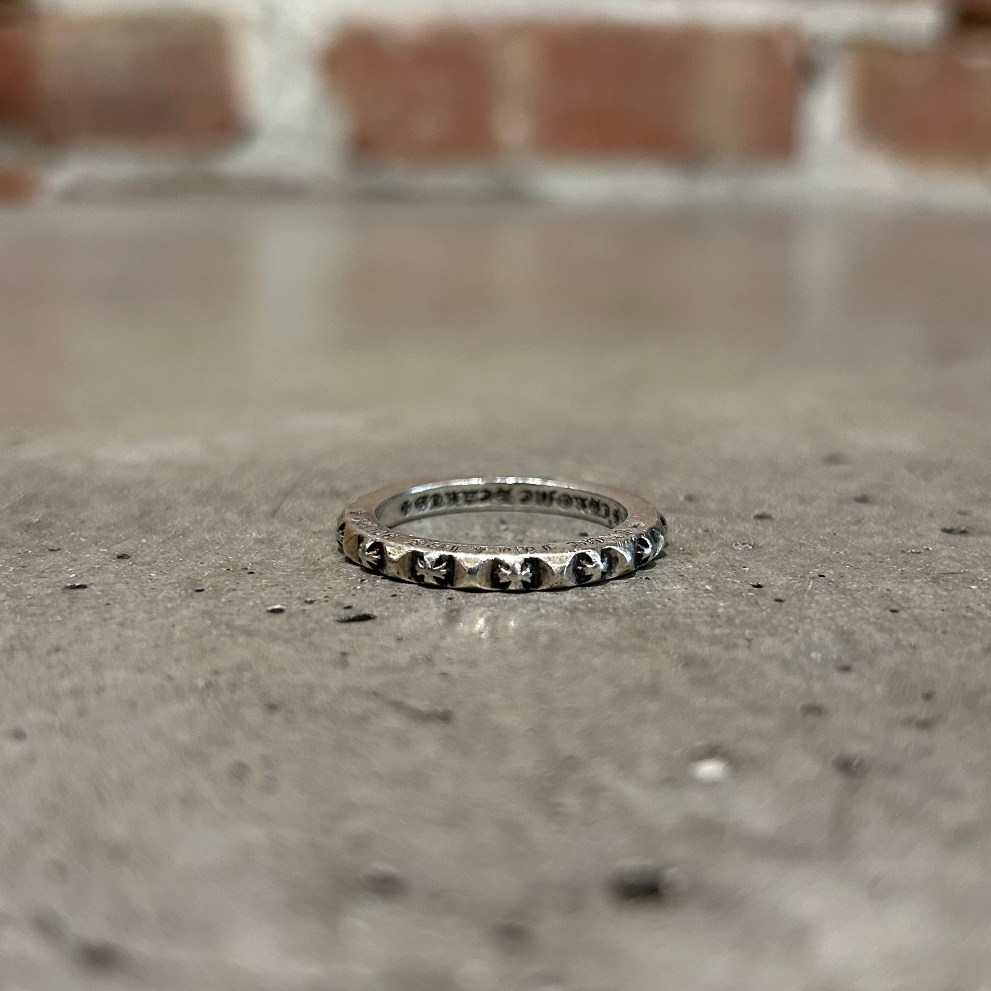 CHROME HEARTS TFP TRUE F*CKING PUNK RING 'SILVER'