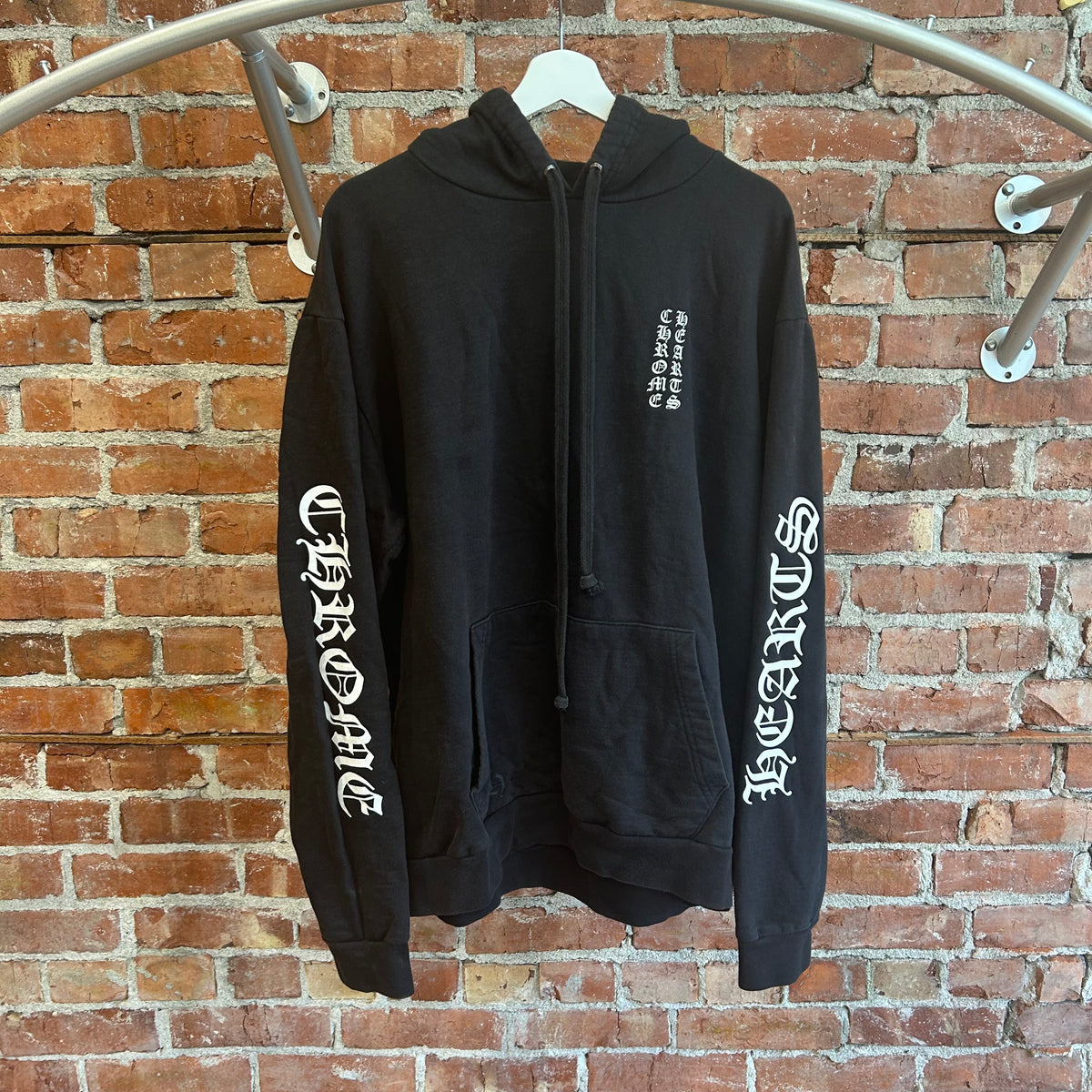 Pull à Capuche Chrome Hearts - Taille L, Noir, 100% Coton, Neuf Avec étiquettes