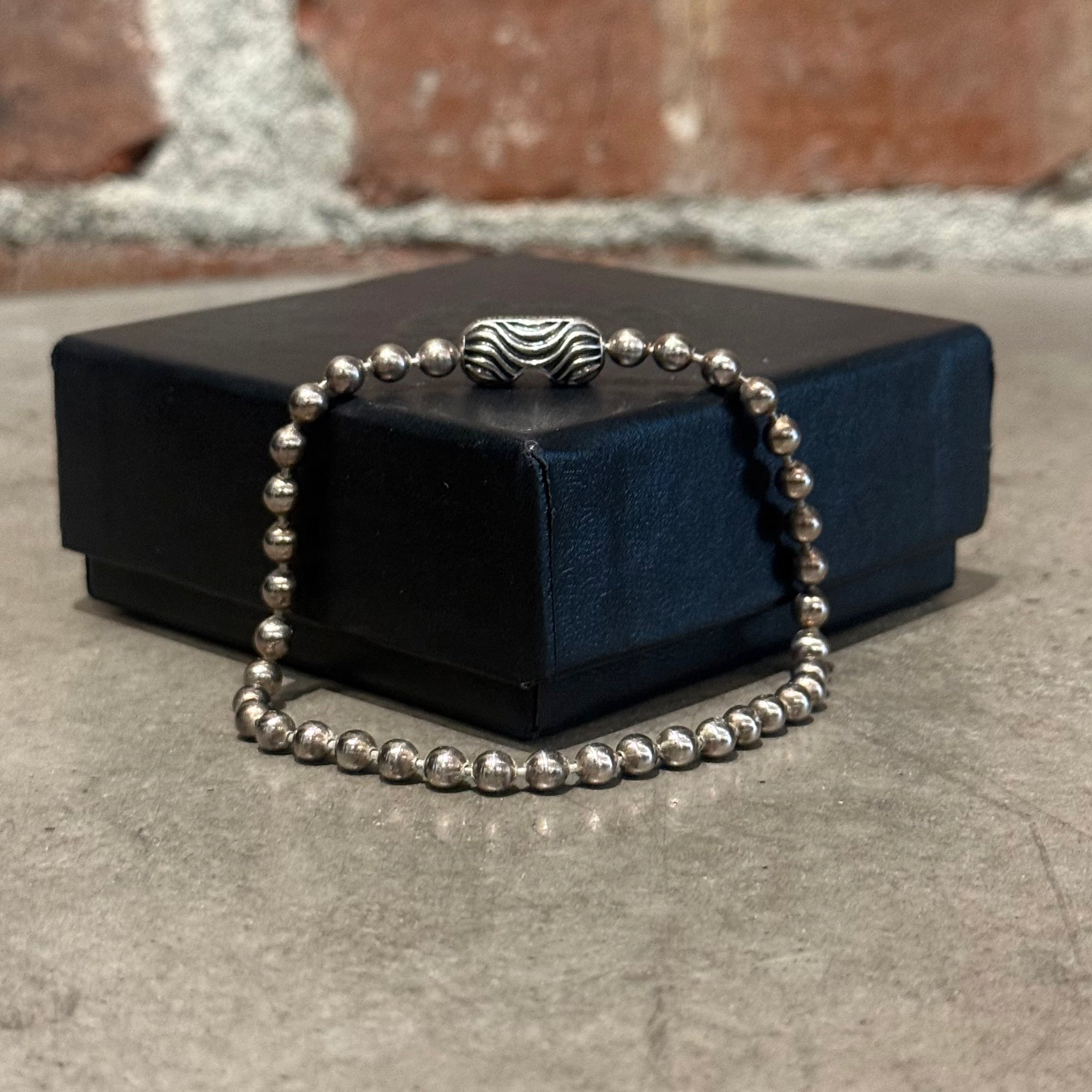 GOOD ART HLYWD DESERT SESSIONS BALL CHAIN BRACELET ‘SILVER’