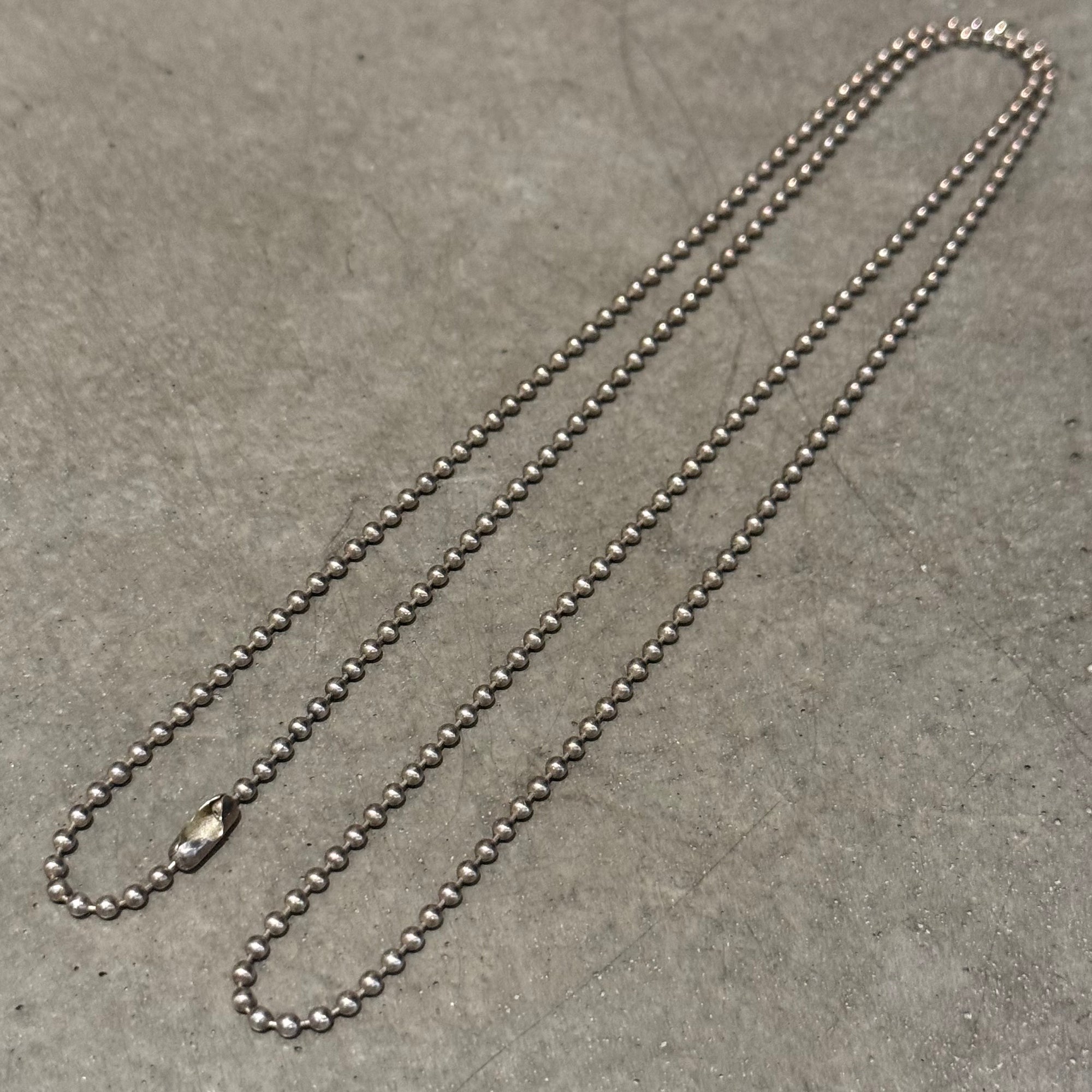 CHROME HEARTS 30” BALL CHAIN ‘SILVER’
