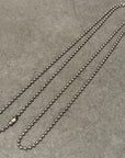 CHROME HEARTS 30” BALL CHAIN ‘SILVER’