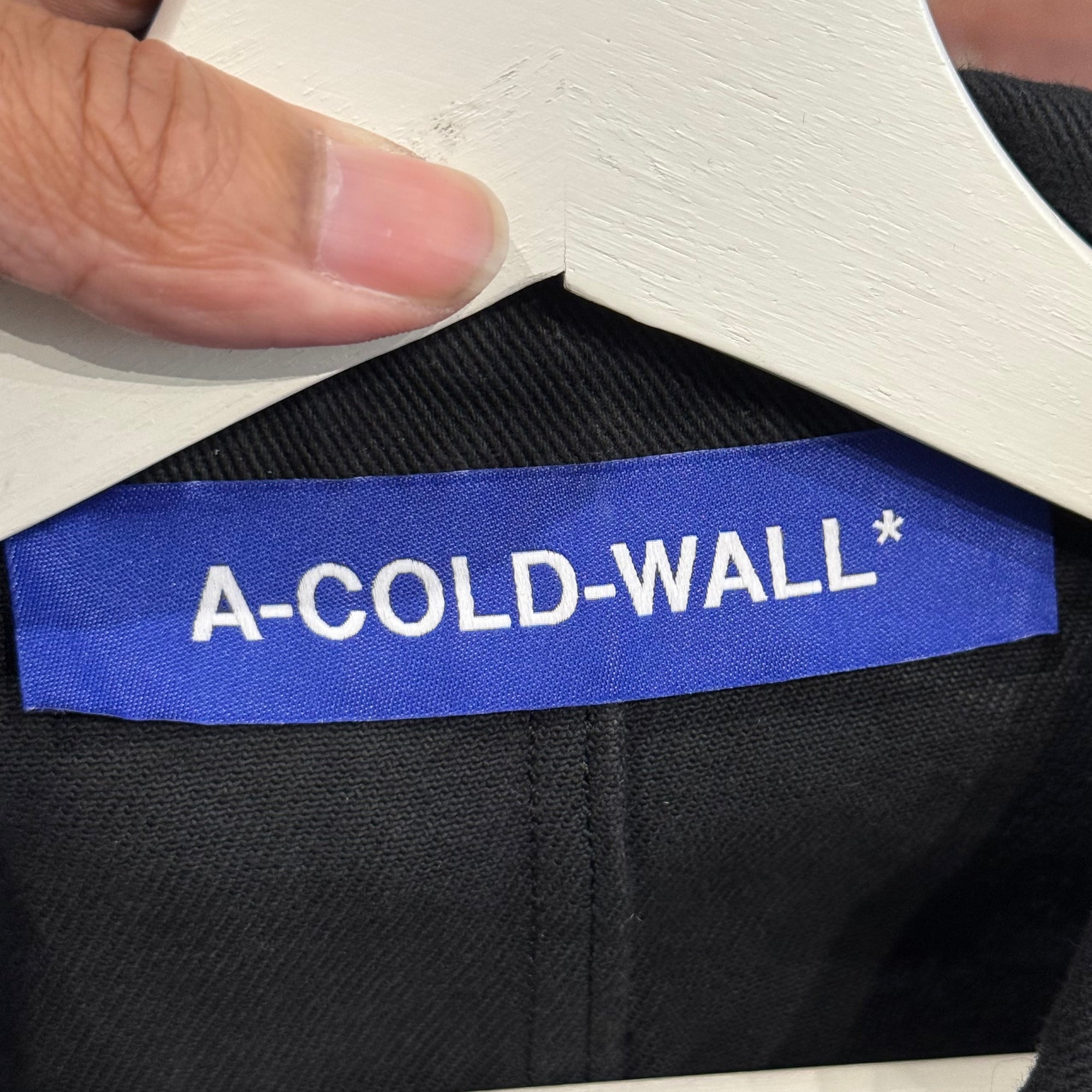 A-COLD-WALL AUGMENT ZIP WORK JACKET ‘ONYX’