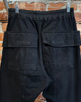 RICK OWENS FW23 LUXOR DRKSDHW RIG CREATCH CARGOS ‘BLACK’