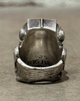 KING BABY ONE DOLLAR NOTE RING ‘SILVER’