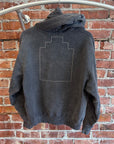 CAV EMPT CROPPED PATCH HOODIE ‘GREY’