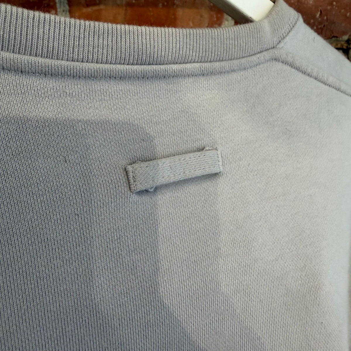 RAF SIMONS SS19 COUPLE CREWNECK ‘GREY’