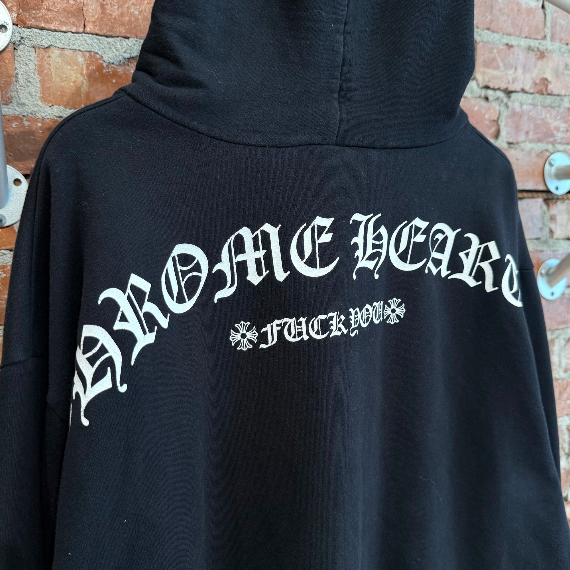 CHROME HEARTS T-BAR PULLOVER HOODIE ‘BLACK’
