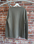 HELMUT LANG 1999 VINTAGE MILITARY CREWNECK ‘OLIVE’