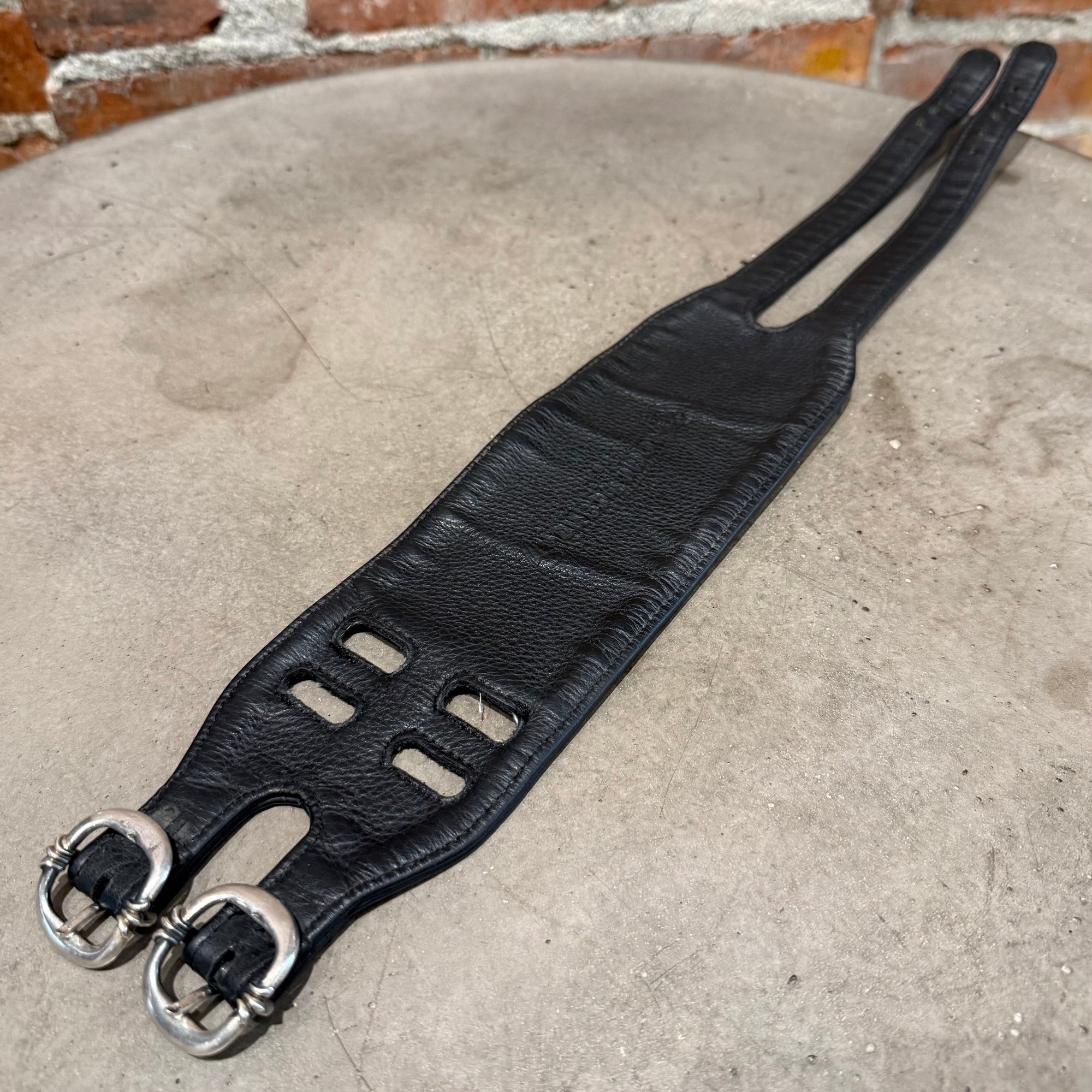 CHROME HEARTS DOUBLE GUNSLINGER WRIST BRACE ‘BLACK’