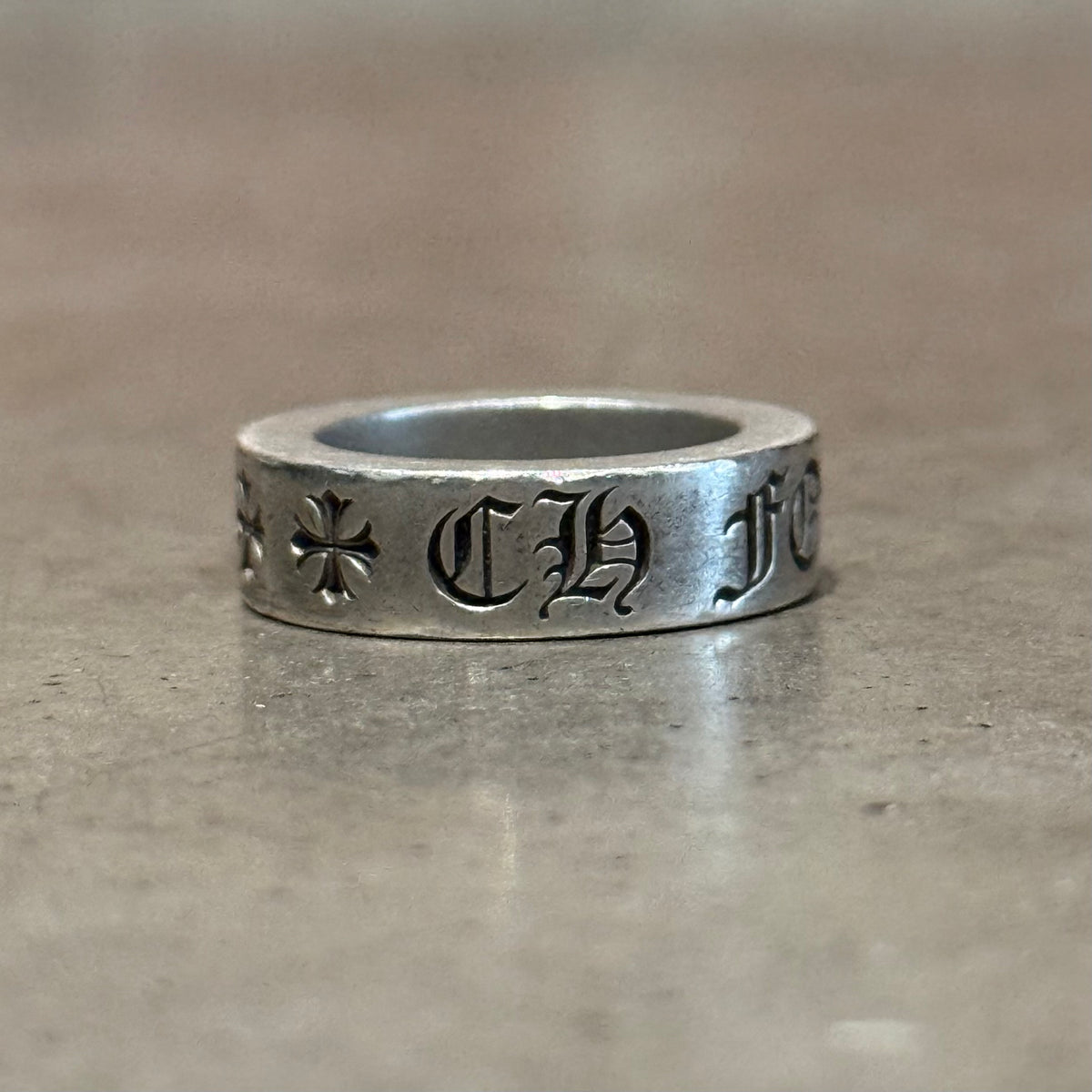 CHROME HEARTS 6MM FOREVER SPACER RING ‘SILVER’
