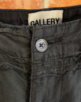 GALLERY DEPT. DISTRESSED PROGRAMMER CARGO PANTS ‘BLACK’