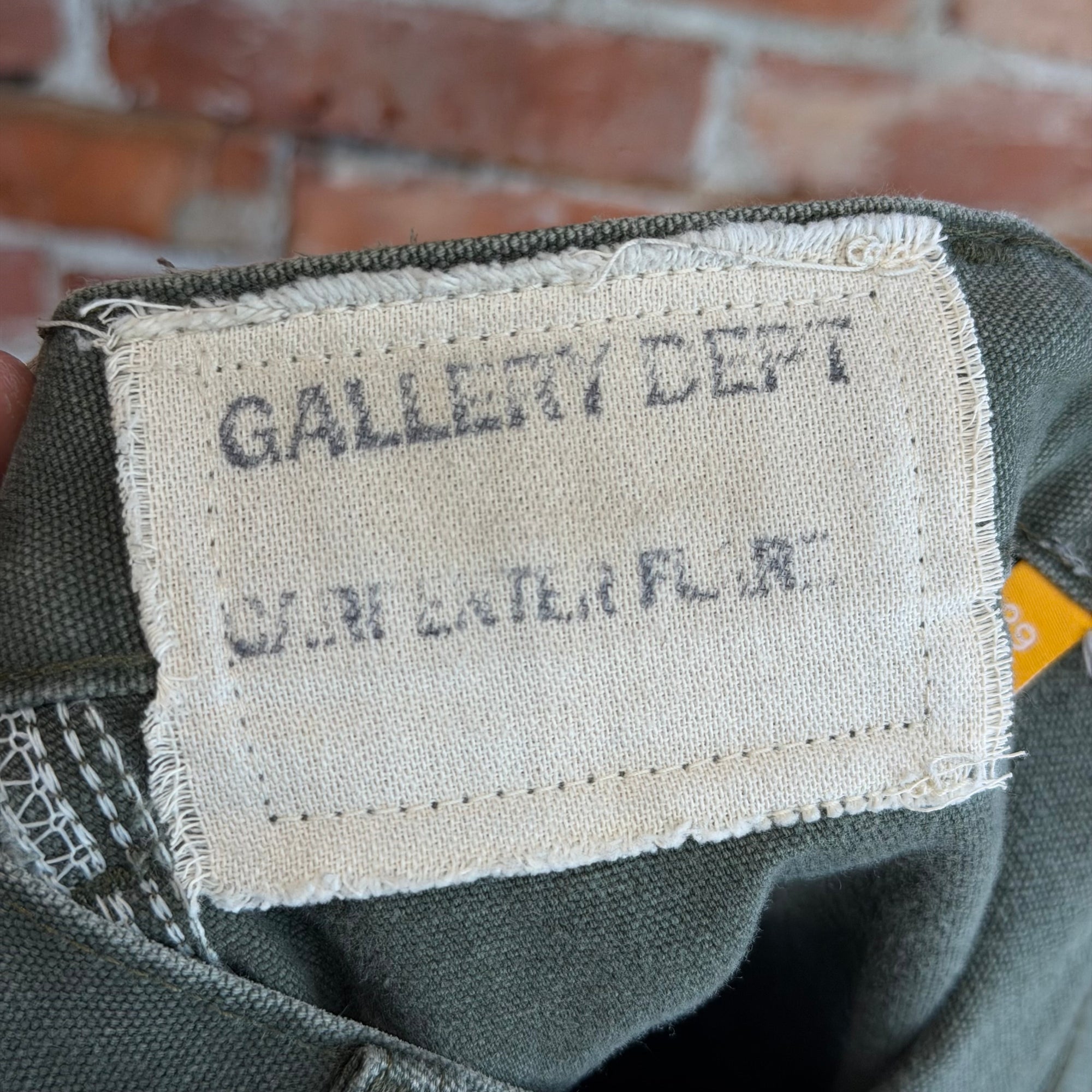 GALLERY DEPT. LA FLARE CARPENTER PANTS ‘OLIVE’