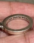 CHROME HEARTS FOTI HARRIS TEETER SPACER RING ‘SILVER’