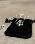 CHROME HEARTS FLEUR PENDANT ‘SILVER’