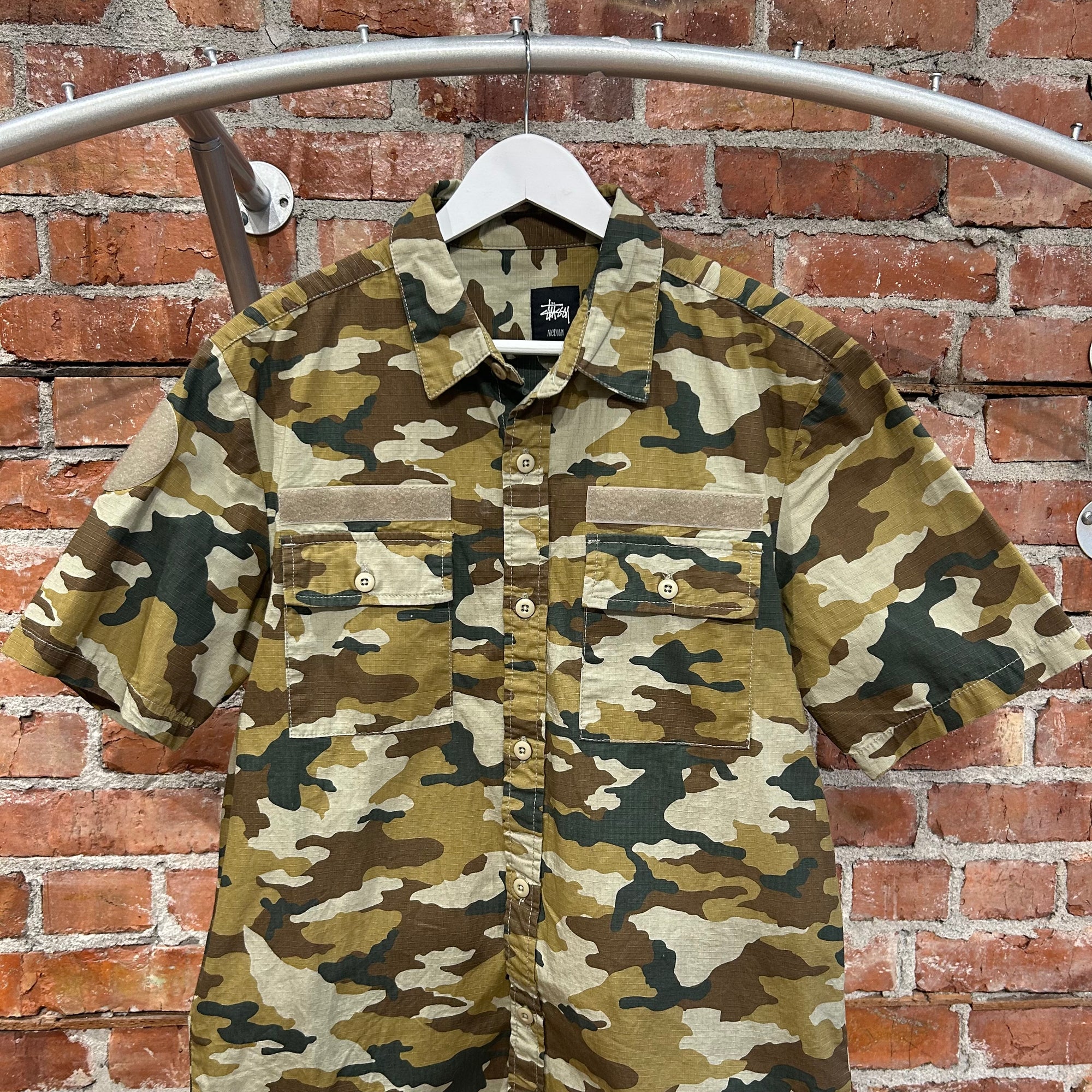 STUSSY MILITARY CAMO FIELD SHIRT ‘MULTI’